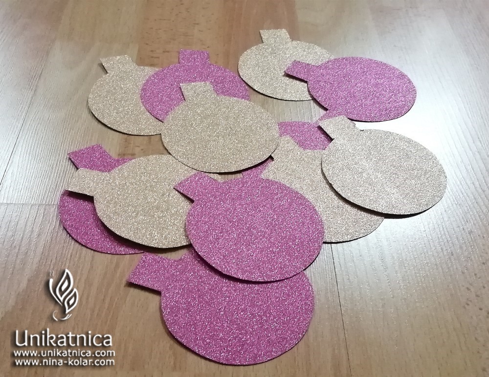 božično novoletni okrasek - lampijon