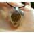 Handmade men's resin pendant - thermal spa stone