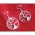Tree of Life Wire Earrings - silver-platter wire