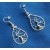 Tree of Life Wire Earrings - silver-platter wire