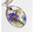 Cvetlična ogrlica - Zvonček, jetrnik, gozdna spominčica, mah