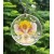 Real Flower Resin Angel Pendant - Buttercup, orchid, Angelica archangelica