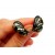 Red Rose Post Earrings For Women