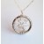 Wire Wrap Tree of Life Pendant - silver-plated wire