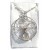 Wire Wrap Tree of Life Pendant - silver-plated wire
