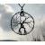 Wire Wrap Tree of Life Pendant - silver-plated wire