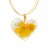 Cvetlična ogrlica - Zlatice, srce