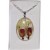 Real Flower Resin Wild Rose Pendant