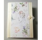 Unikatna poročna vo&scaron;čilnica - &scaron;ampanjec vzorec