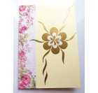 Unikatna vo&scaron;čilnica za rojstni dan - zlata roža