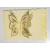 Handmade birthday greeting card - gold Butterfly greeting card