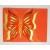 Handmade birthday greeting card - Red Butterfly greeting card