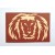 Horoscope Card Leo - Zodiac sign Leo, hand-crafted Zodiac Greeting Cards