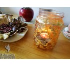 Ustvarjalne ideje: jesenski svečnik