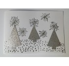 Božično novoletna vo&scaron;čilnica - srebrna smrečica