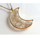 Cvetlična ogrlica - luna, gozdni koren