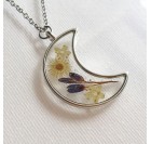 Cvetlična ogrlica - luna, morska čebulica, bezeg