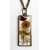 Real Flower Antic Necklace - Angelica Archangelica