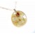 Real Flower Resin Angel Pendant - Wild rose, orchid, Angelica