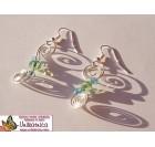 Ustvarjalne ideje: članek: izdelajmo uhane iz žice s Swarovski kristali