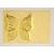 Handmade birthday greeting card - beige Butterfly greeting card