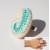 Handmade clay jewelry - a turquoise handpainted ring